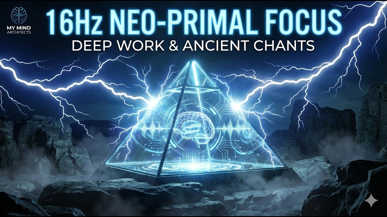 NEO-PRIMAL FOCUS | 16Hz Beta Waves + Shamanic EDM & Deep Throat Chants