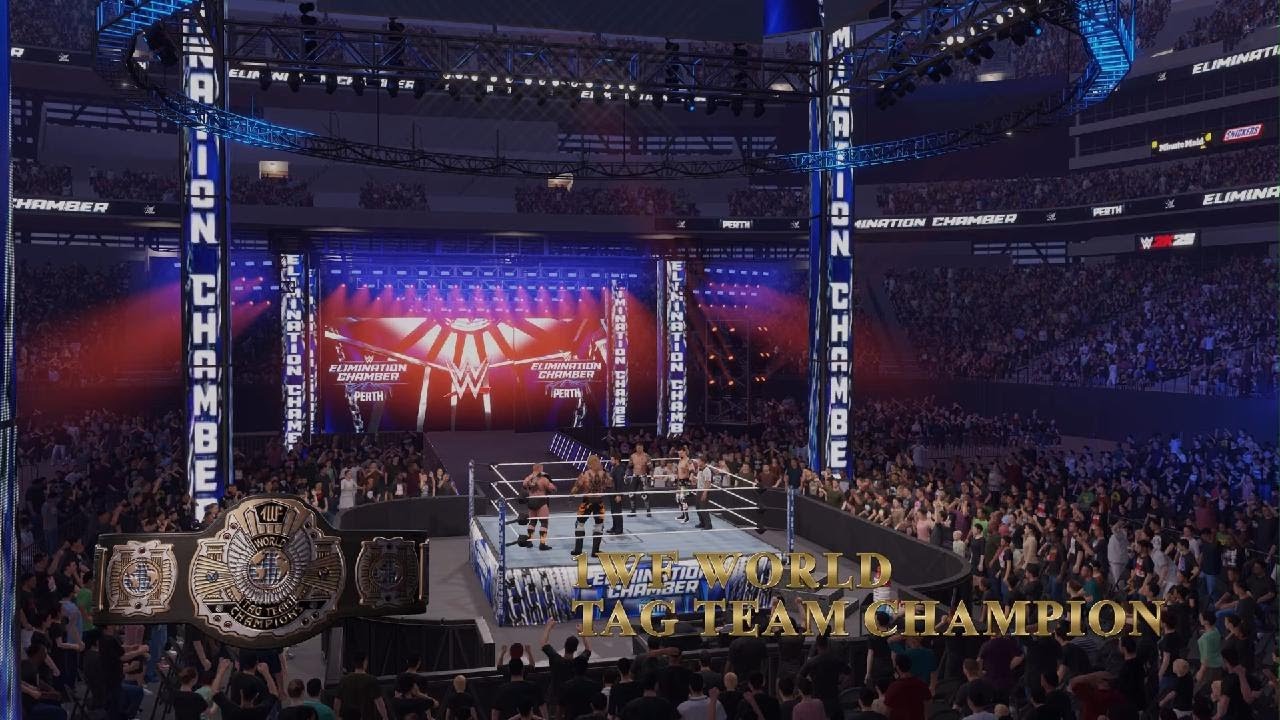 1WF Tag title Match