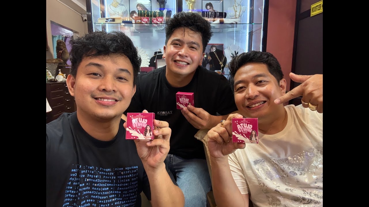 LIVE SELLING NG TATLONG POGI