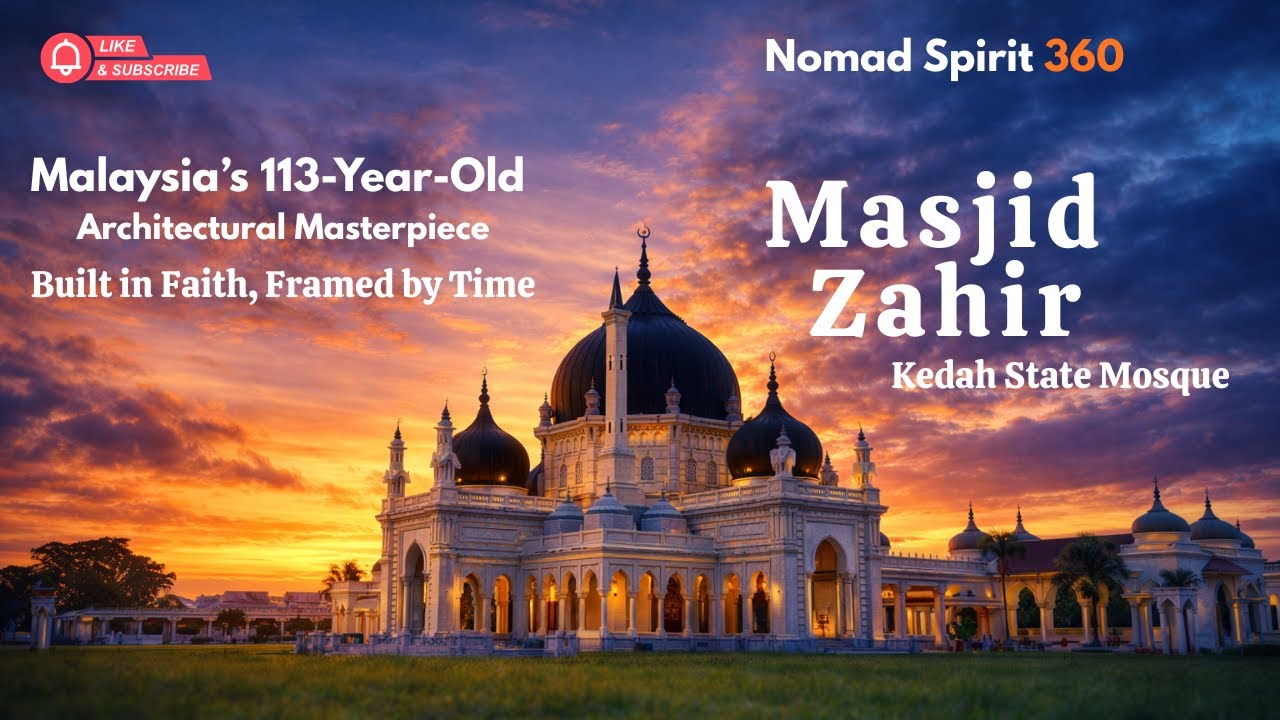 Masjid Zahir Kedah | This 113-Year-Old Mosque Is Truly Breathtaking