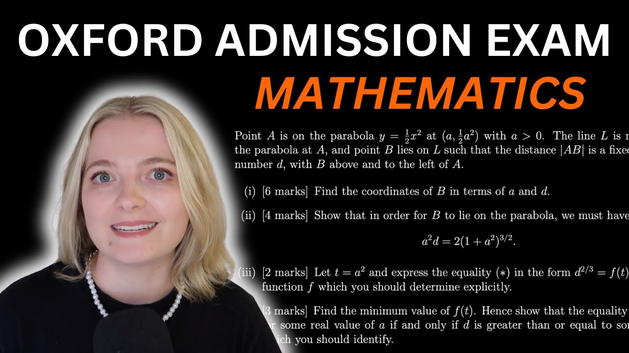 An Oxford Mathematics Exam Question