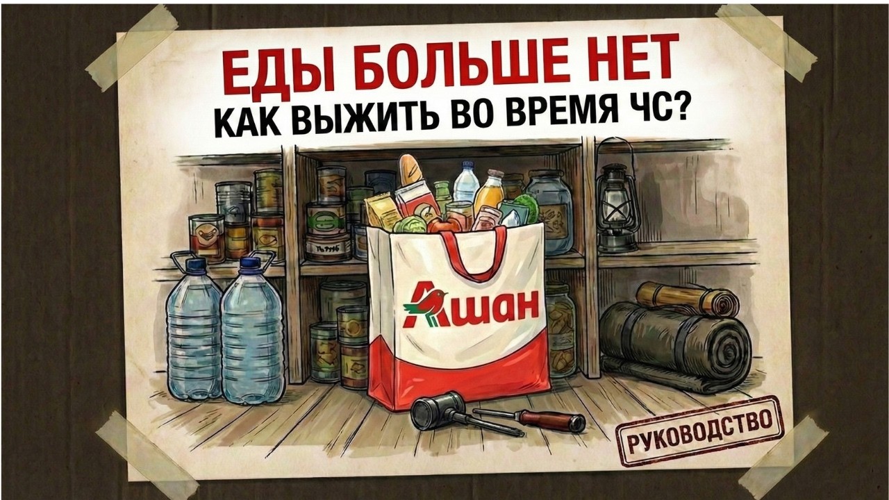 Стратегический запас выживальщика. Успей подготовиться!