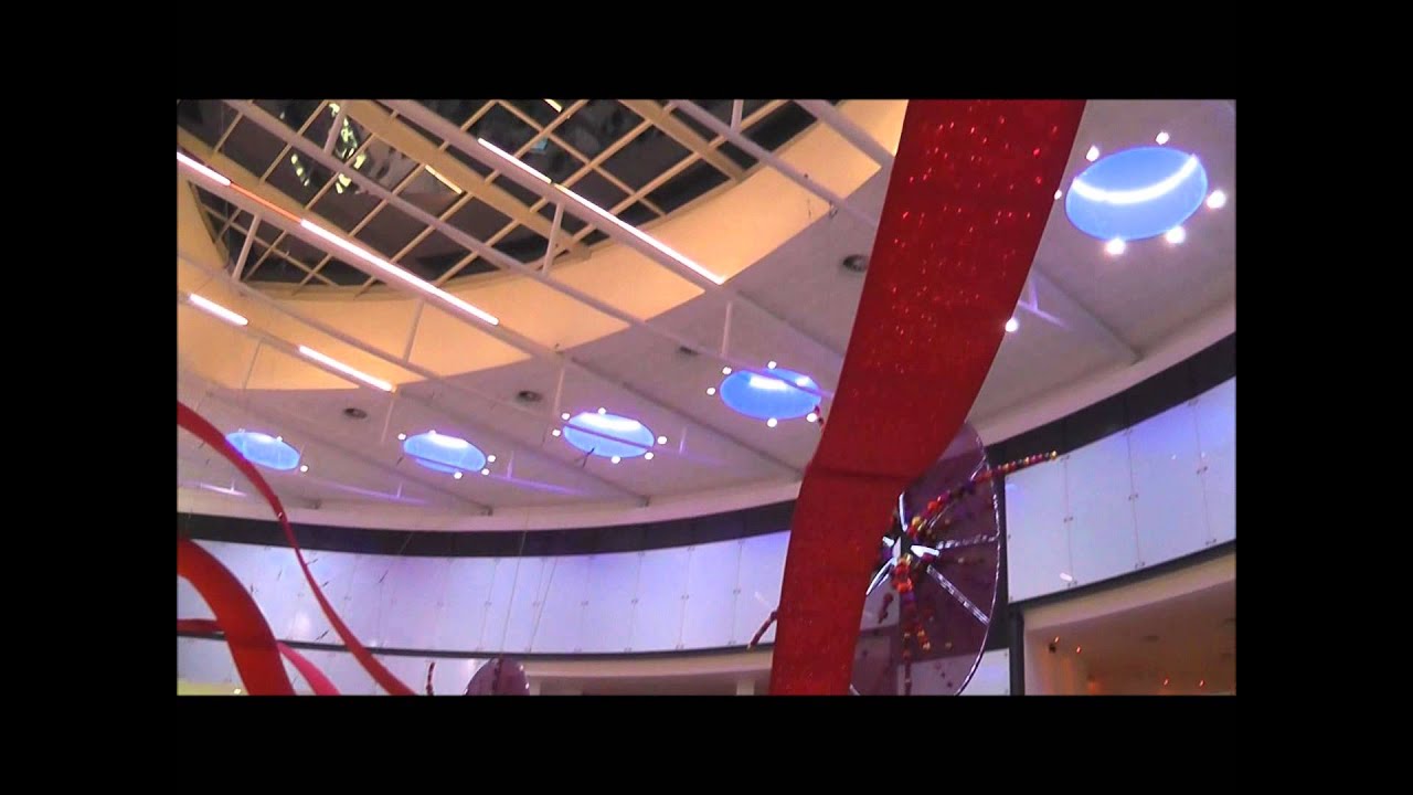 Inside Arndale Shopping Centre in the heart of Manchester, England