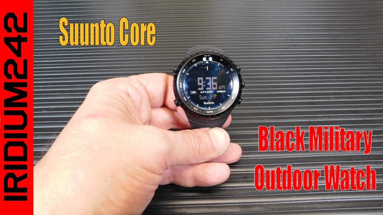 Sale: Suunto Core All Black Military Men's Outdoor Watch