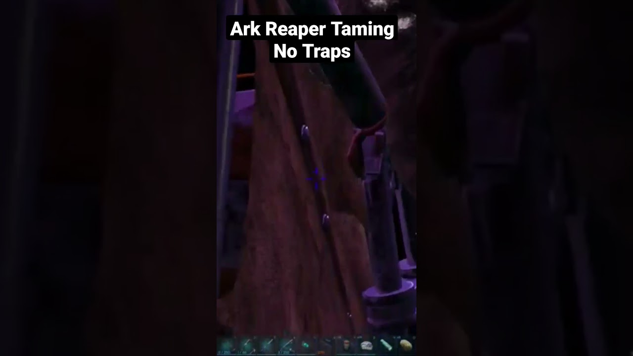 Ark Reaper Taming (No Traps) 