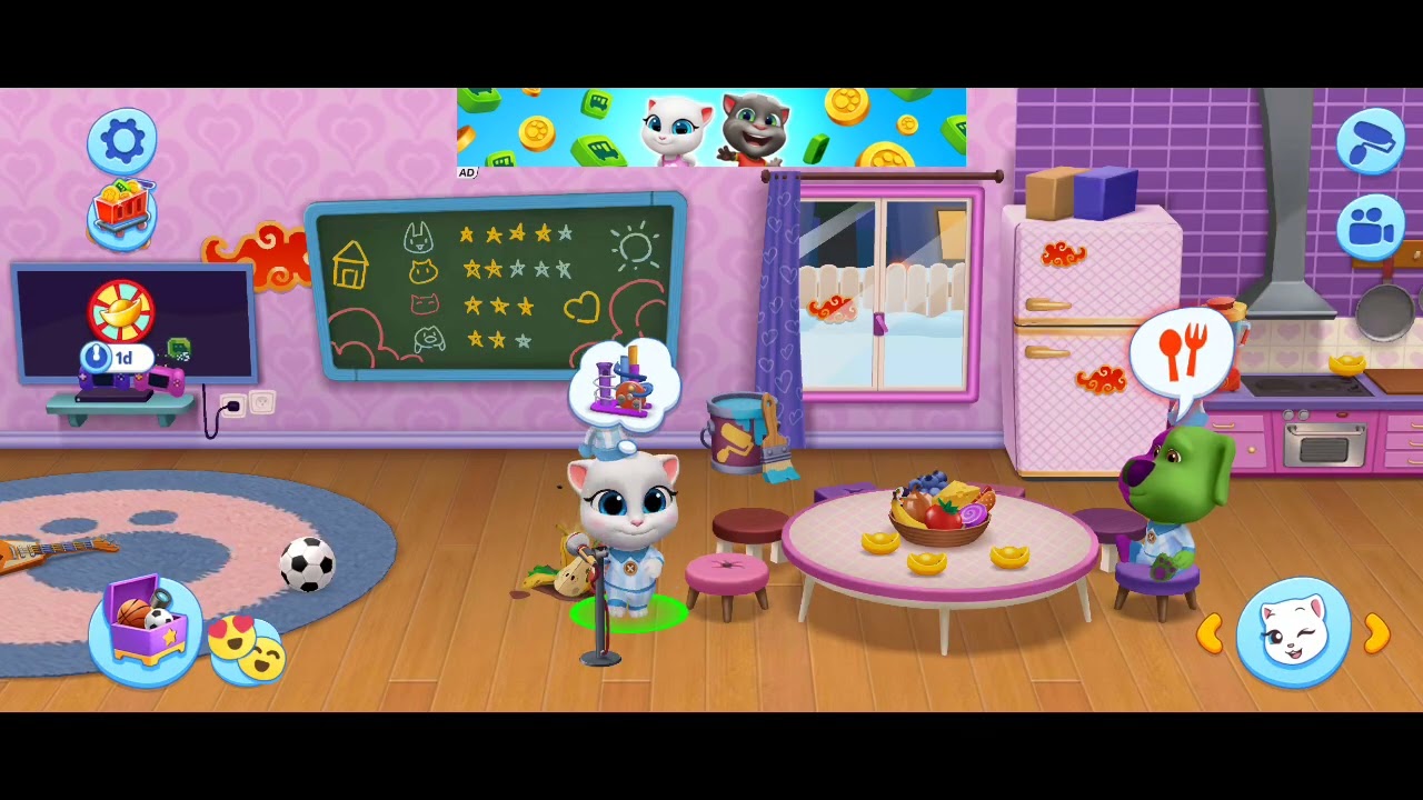 My talking Tom and friends || day7