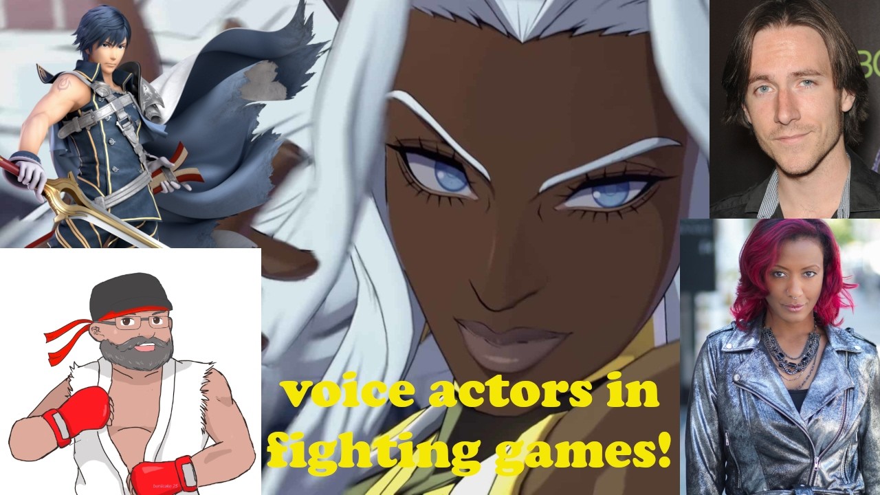 Voices of fighting games! #voiceacting #fightinggames