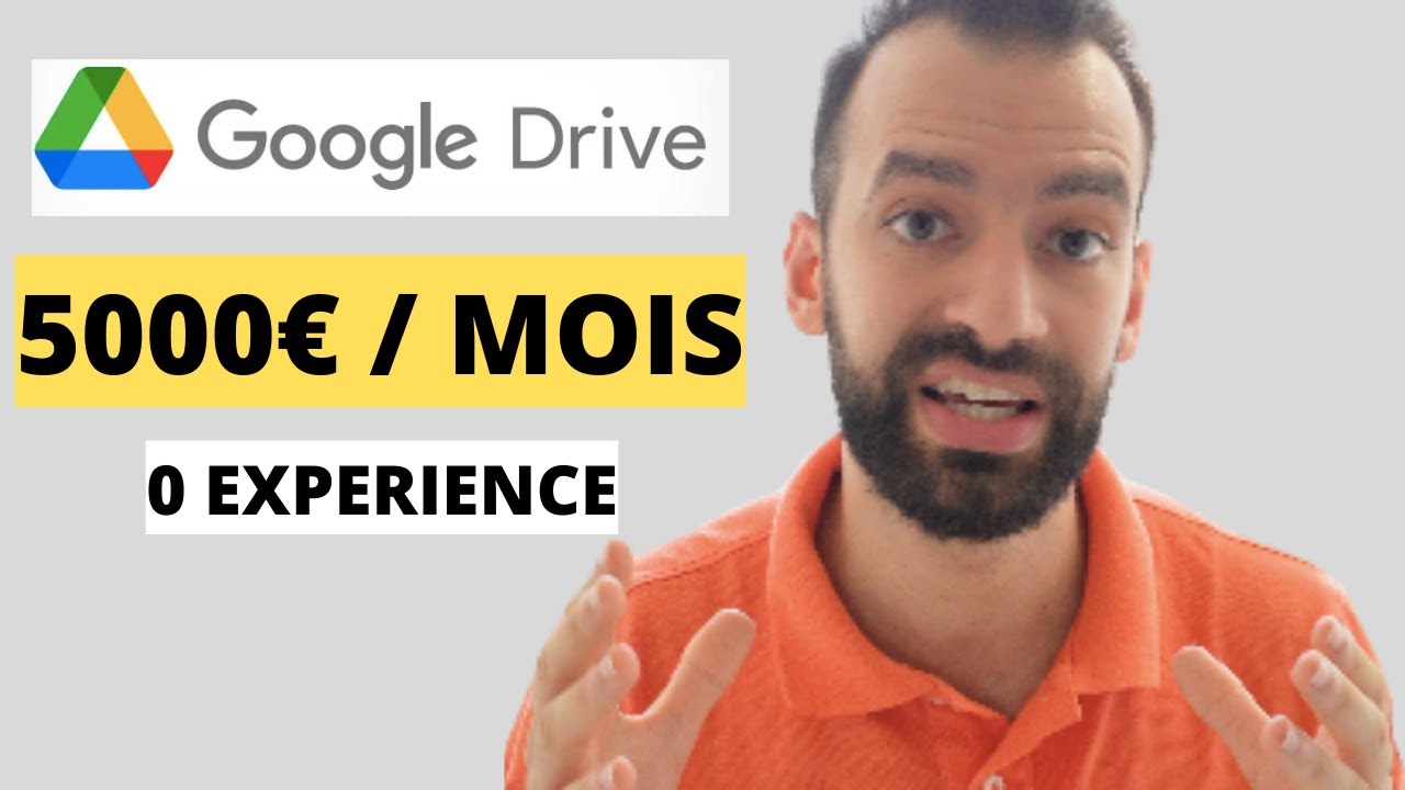 Comment gagner de l'argent en ligne avec Google Drive en 2022 (pour les d&eacute;butants)