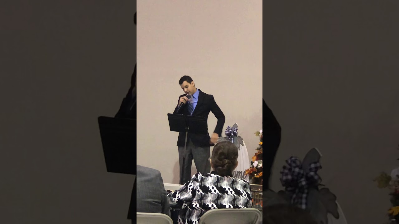 Jacob Tapia at NC District Holiday Banquet