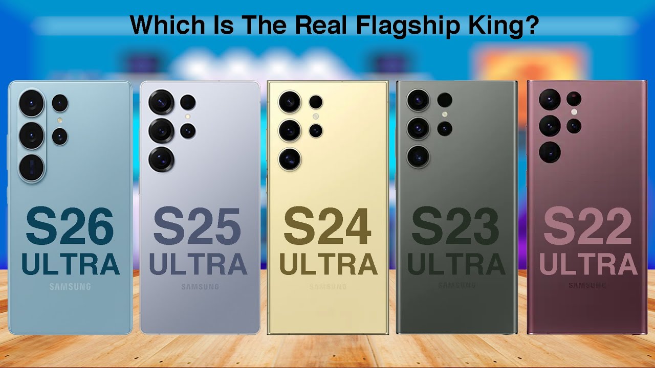 Samsung S26 Ultra vs S25 Ultra vs S24 Ultra vs S23 Ultra vs S22 Ultra – Full Comparison!