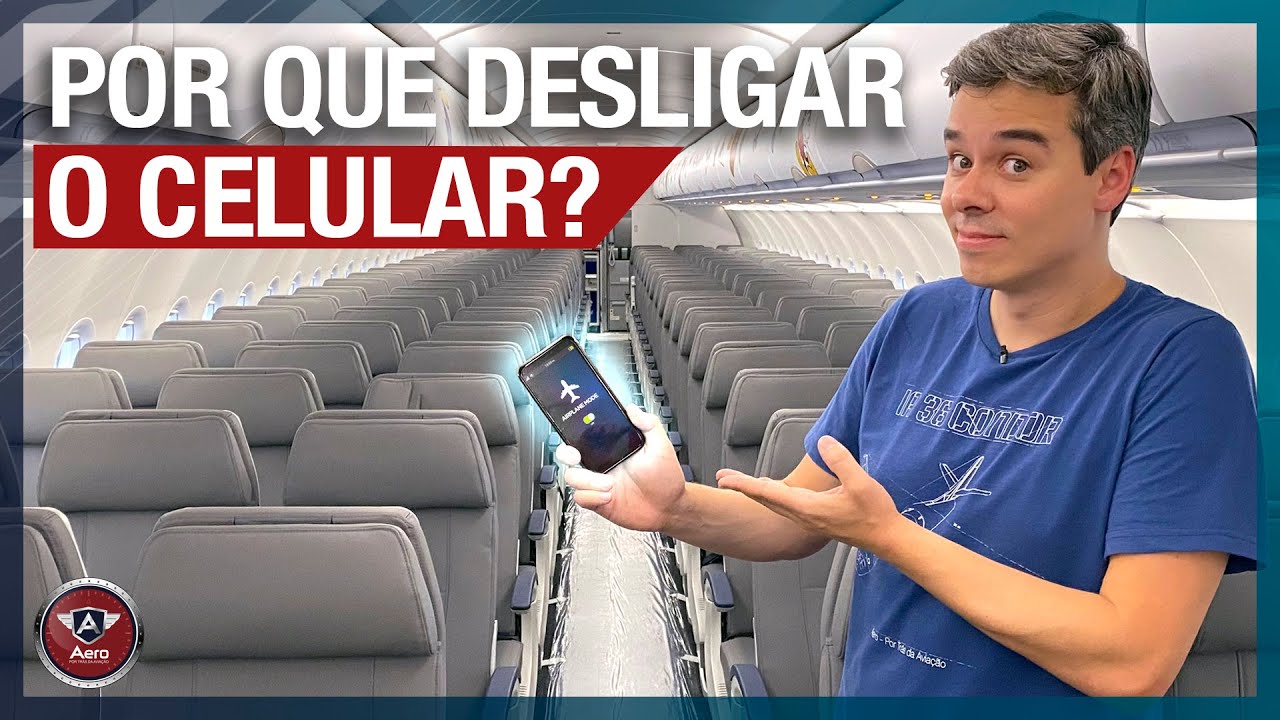 Celular CAUSA PROBLEMAS no avião? Por que desliga-lo no voo?