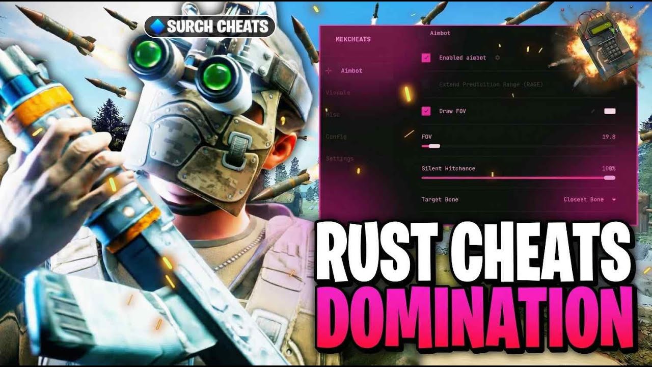 I DOMINATED a rust server with RUST CHEATS....