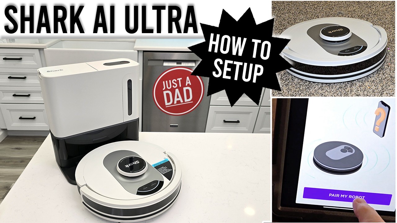 Shark AI Ultra Robot Vacuum How to Setup