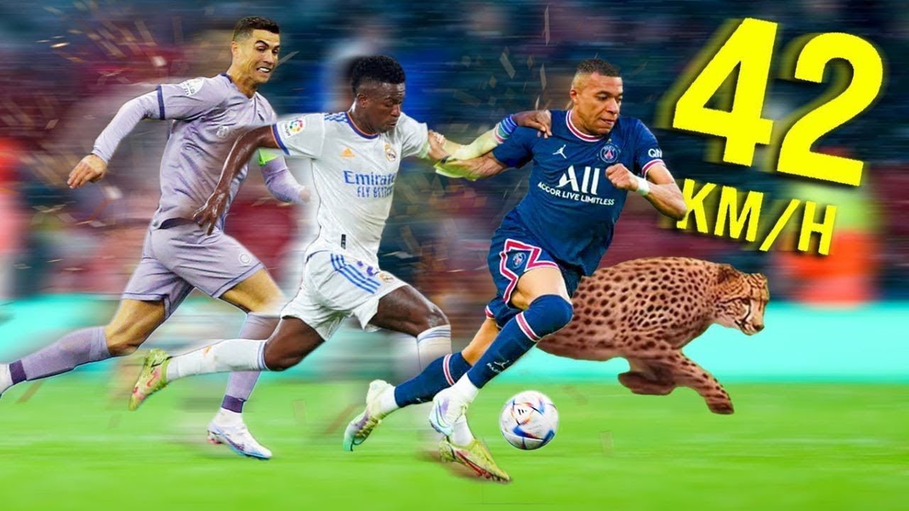 TOP 10 jogadores de futebol mais RÁPIDOS DO MUNDO em 2023