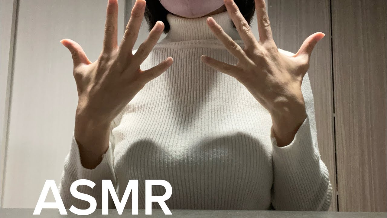 【初心者ASMR】眠くなるささやき雑談とネイルタッピング🌙whisper talking 