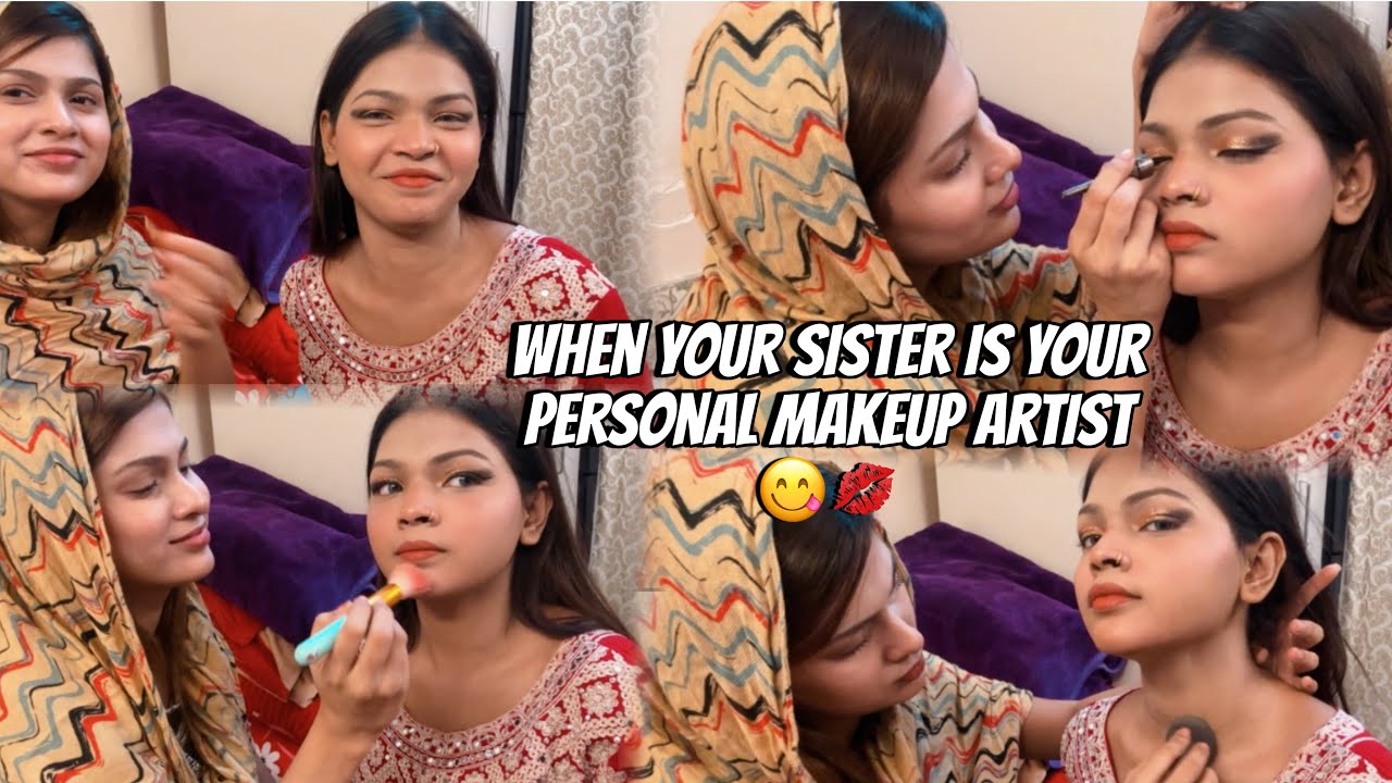 Ayesha didi kiyee sarah ko makeup 💄💋 | SARAH’S VLOG