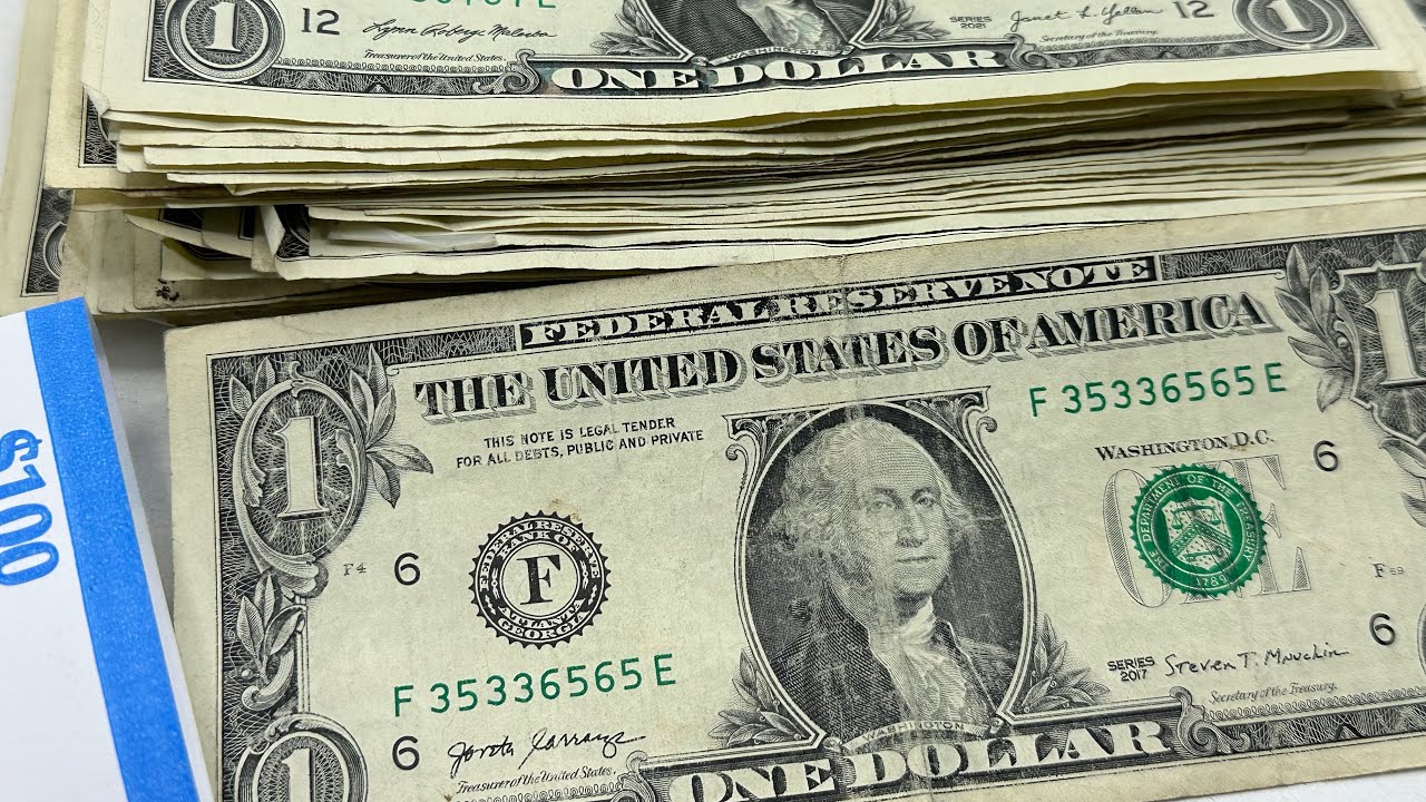 1 dollar bill search hunting for rare dollar&rsquo;s that flip for a profit!! 