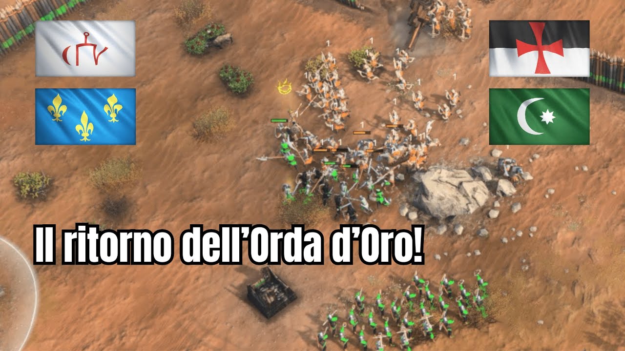Il ritorno dell’Orda d’Oro! – Age of Empires 4 Gameplay