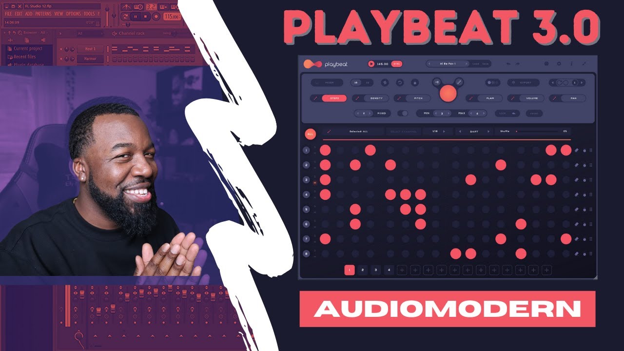 Make Drum Patterns in Seconds! Playbeat 3.0 by Audio Modern Review and Tutorial