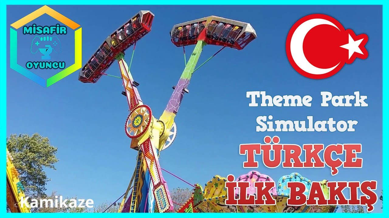 Theme Park Simulator Türkçe - İlk Bakış - Gameplay