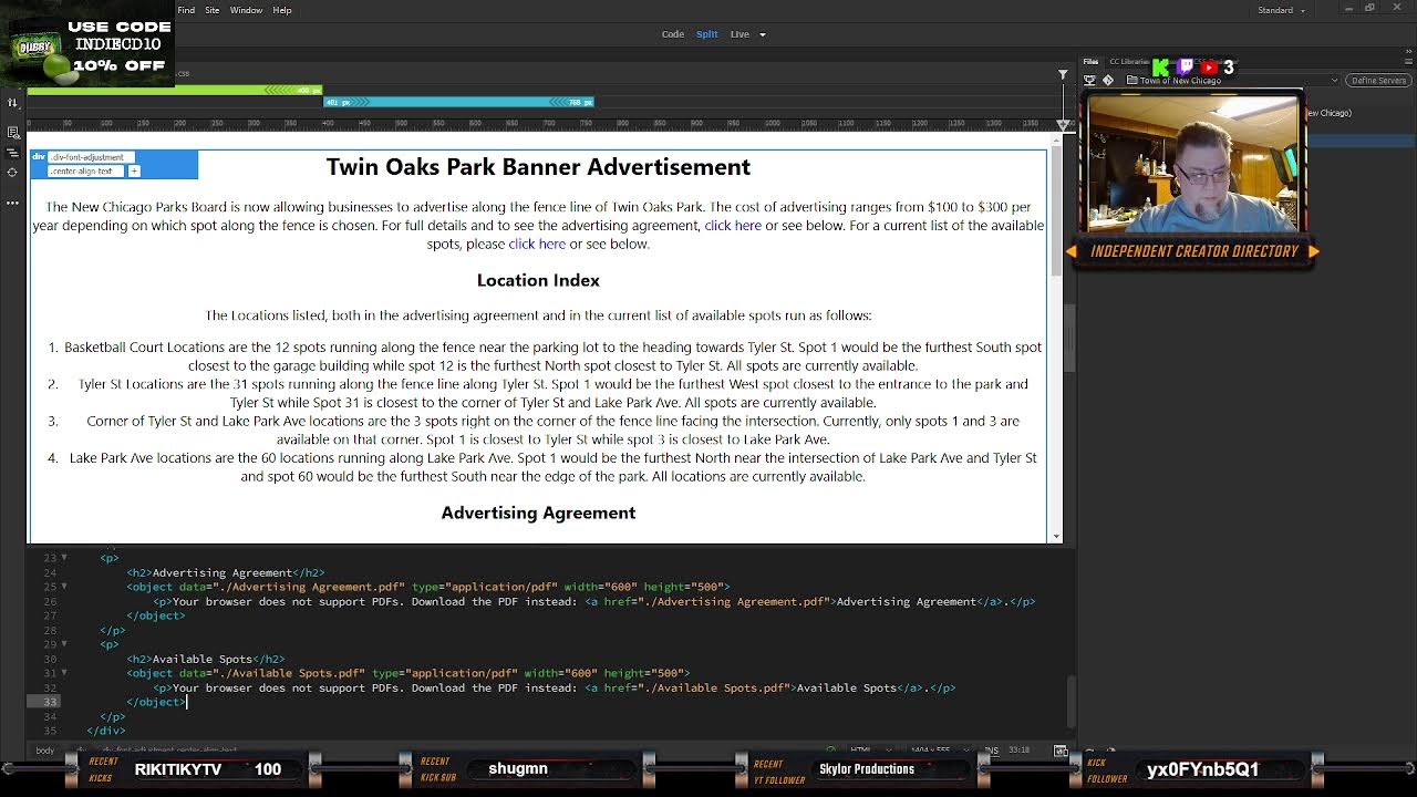 Behind the Code - Park Website Edition