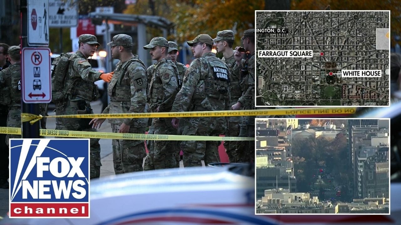 BREAKING: Shooting near White House, National Guard members reportedly shot