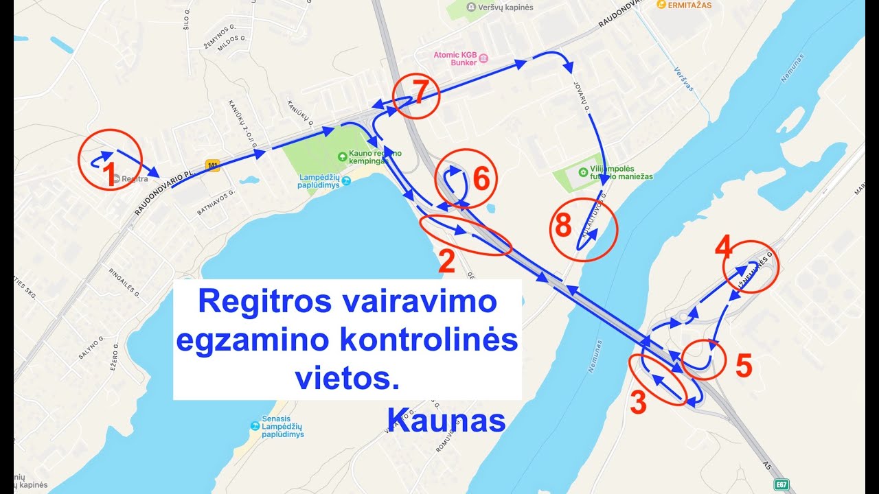 Greitėjimo -lėtėjimo juostos. Kauno vakarinis aplinkelis.