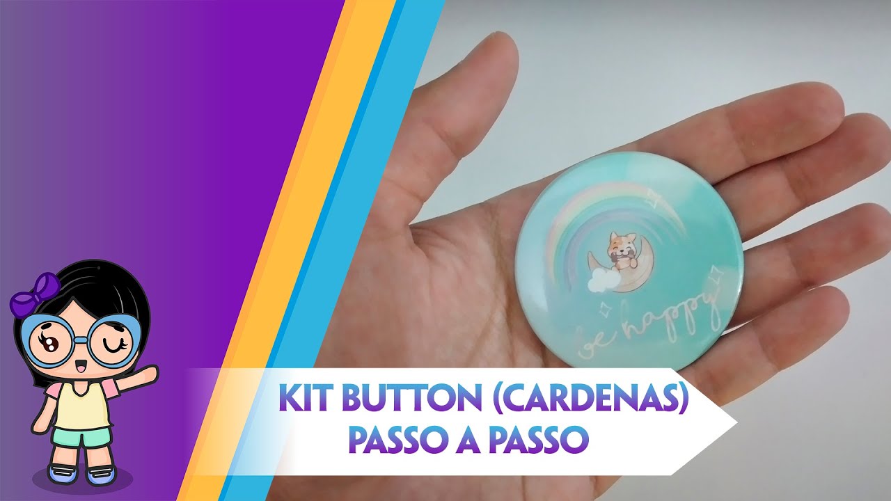 Prensa de Buttons Cardenas (Kit Button) - Review e Passo a passo