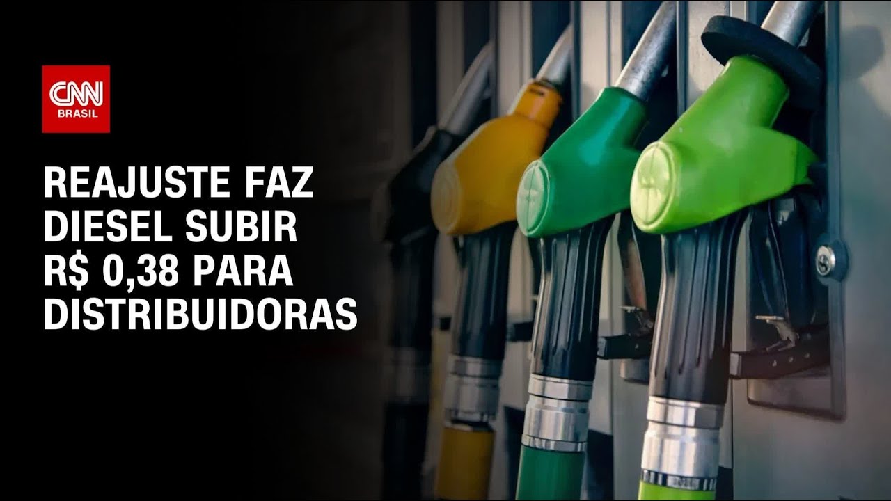 Reajuste no combust&iacute;vel: Diesel vai subir R$ 0,38 no Brasil | CNN PRIME TIME