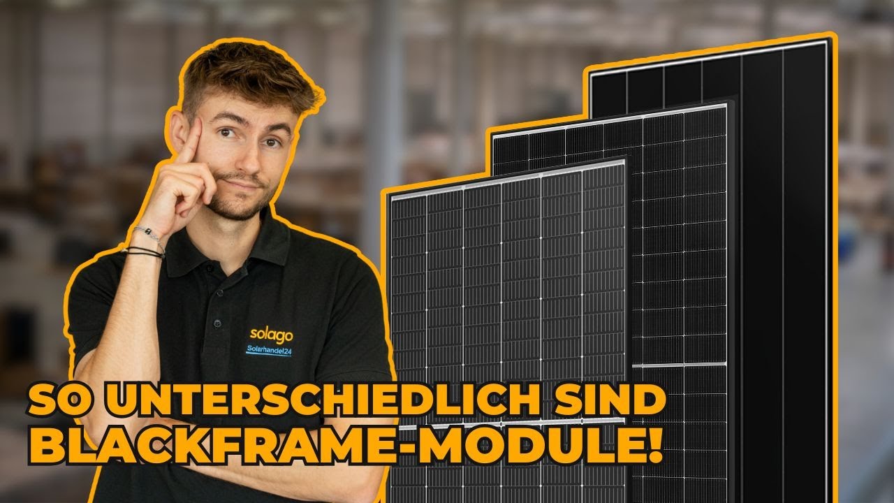 Black Frame Solarmodule im Vergleich | AIKO vs. Trina vs. Ja Solar