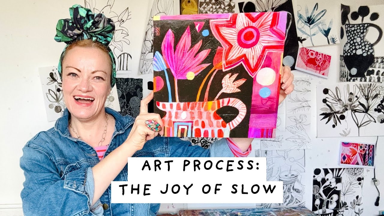 Letting Paintings Unfold: Embracing the Beauty of a Slow Art Practice