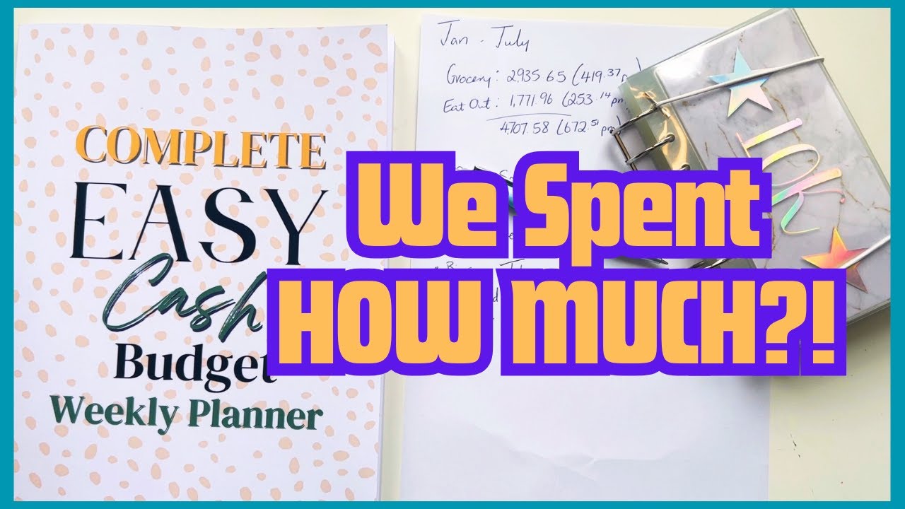 💸 Our REAL Spending Breakdown (Jan–July) | Budgeting Tips to Save More