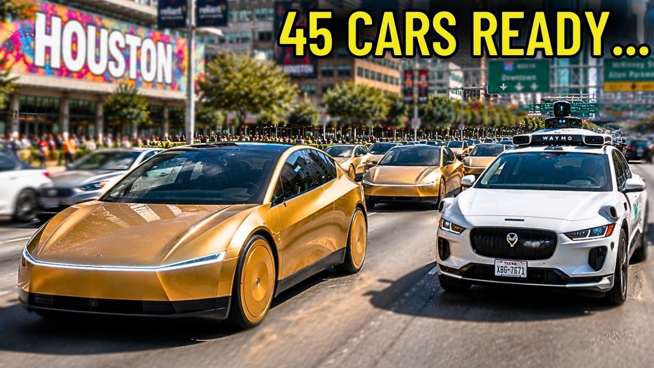 Cybercab Hits Houston: 50% Surge in Days as Waymo Rivalry Heats Up