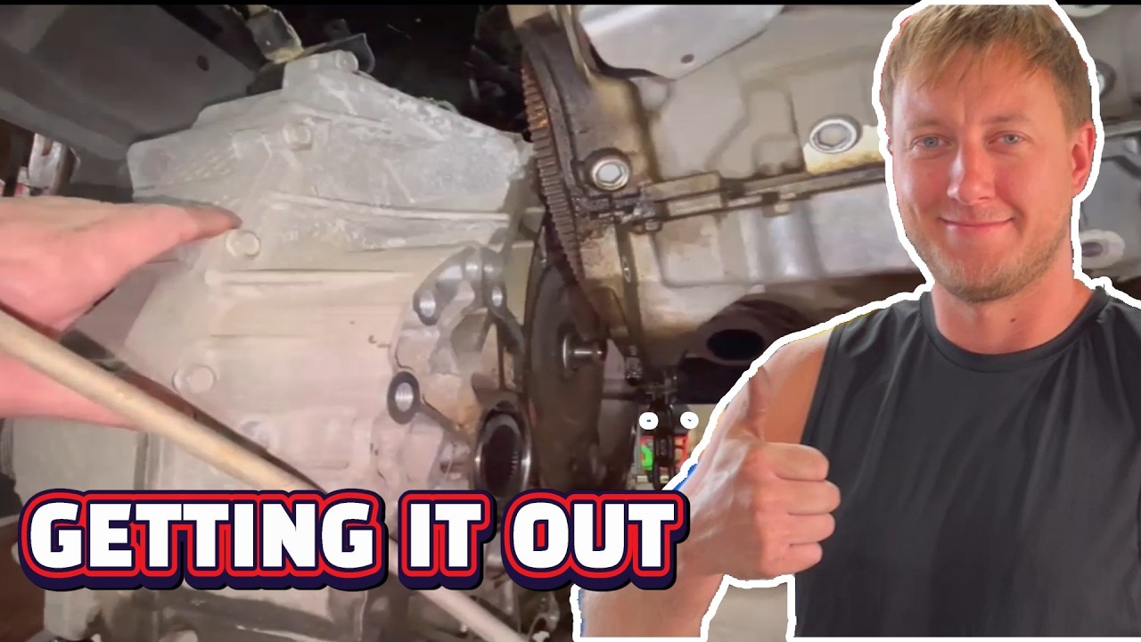 Buick Enclave AWD 6 speed Automatic Transmission Removal 6t70 / DIY Guide / How to video