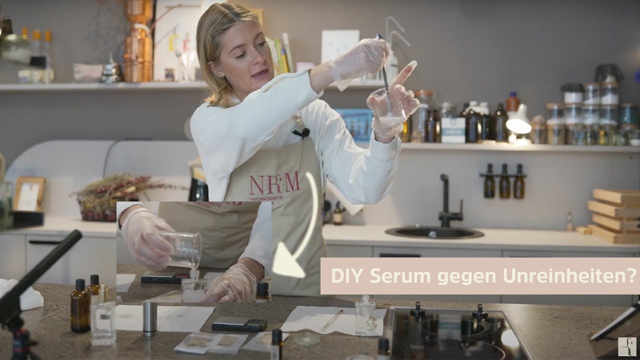 Einfaches Niacinamide 10% + Zinc 1% Serum gegen Unreinheiten zum selber machen | DIY Kosmetik