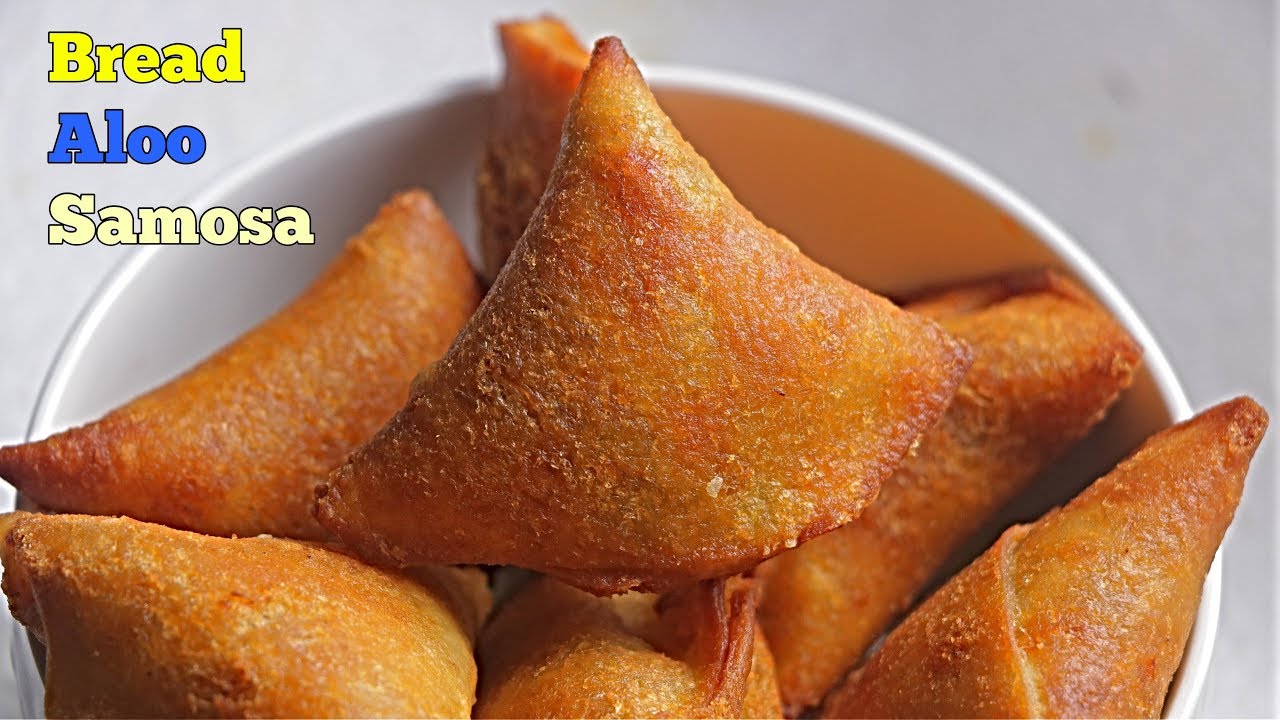 Bread Samosa | Samosa Recipe |  Bread Aloo Samosa | Perfect Crispy Bread Aloo Samosa