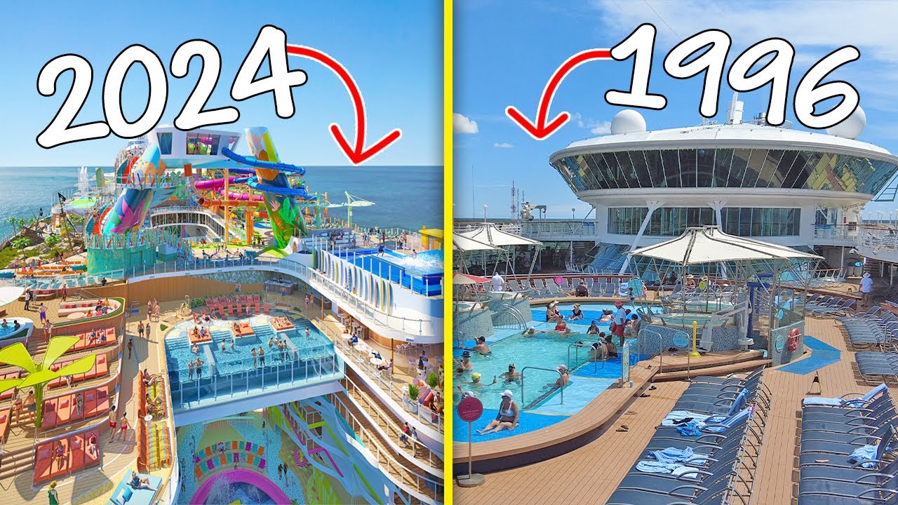 OLDEST to NEWEST Royal Caribbean cruise ships!