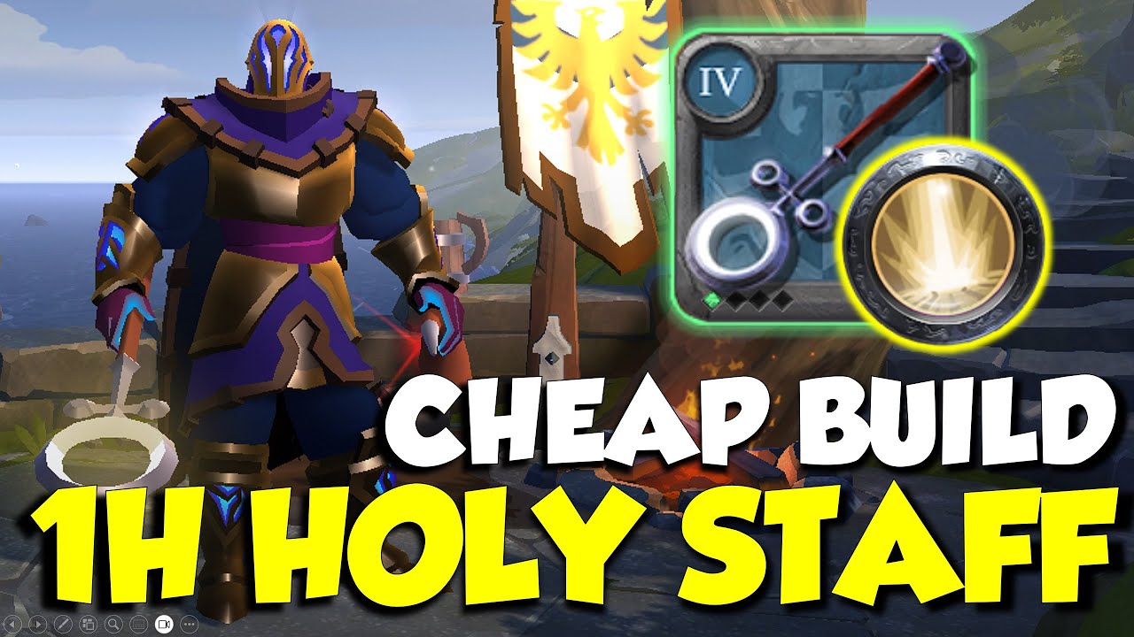 Cheap Holy Staff Build | Solo PvP | Albion Online | Top Builds For Beginners