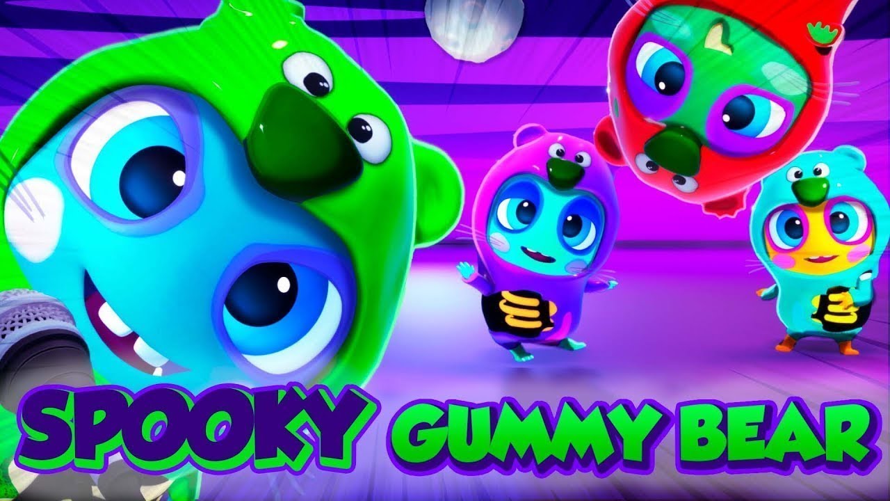 Spooky Gummy Bear Attack! 🧸👻 | Mini Moonies Songs Compilation | Brave & Fun Kids Songs
