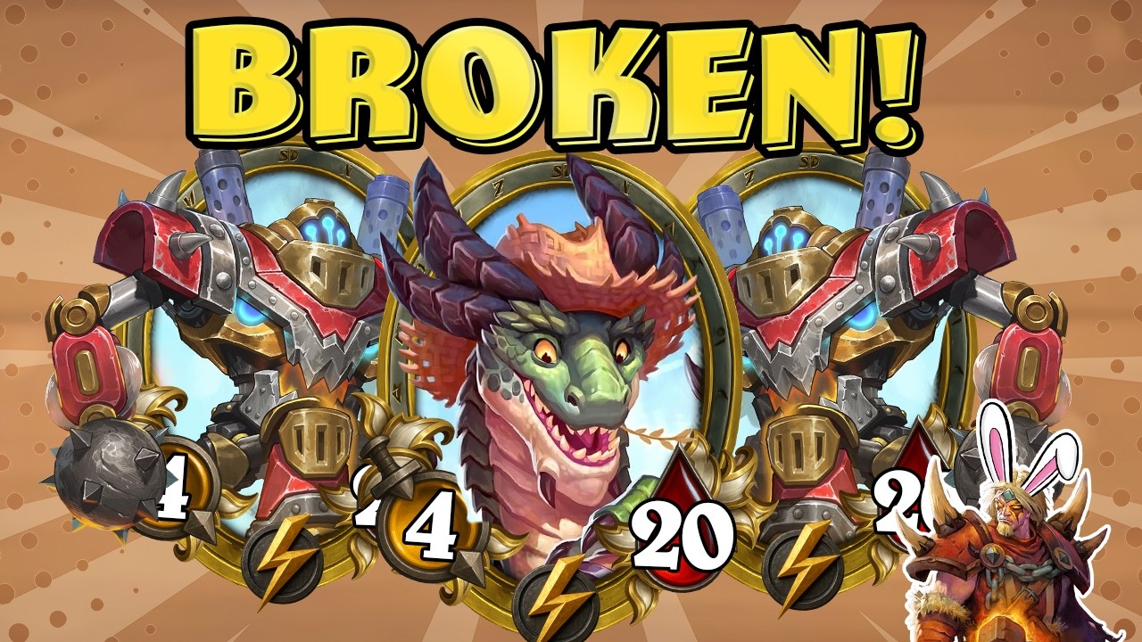 The MOST INSANE Deathrattle Comp! | Hearthstone Battlegrounds