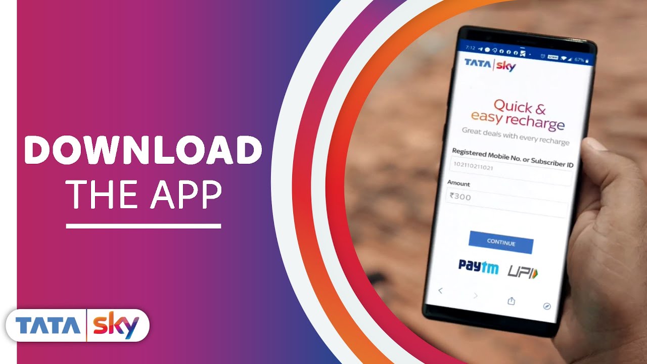 Tata Sky Mobile App | Apna Tata Sky Apne Hath Mein | Modify Your Packs And Channel On Mobile