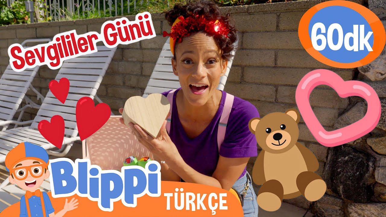Yüzer mi Batar mı? Sevgililer Günü Deneyi 💖 | Blippi Türkçe - Çocuklar için Eğitici Videolar