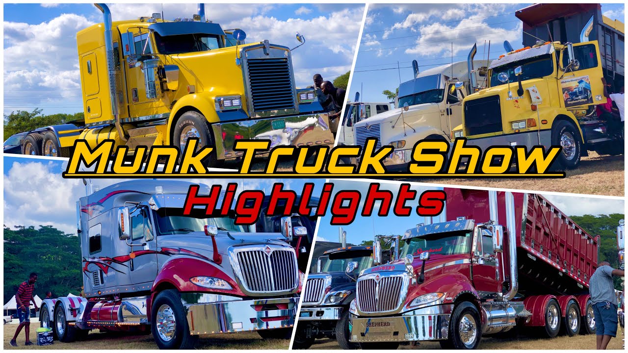 Munk Garage Truck Show 2022 -2023 Highlights | Trucks of Jamaica