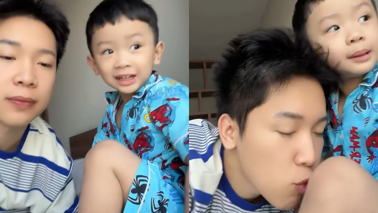 โมเม้นท์น่ารัก โตเกียวปลุกพ่อบิ้กตอนเช้า