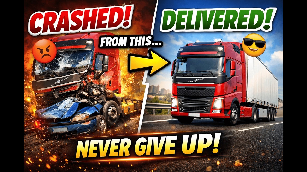 From Disaster to Delivery Success! | ETS2 Realistic Driving Gameplay