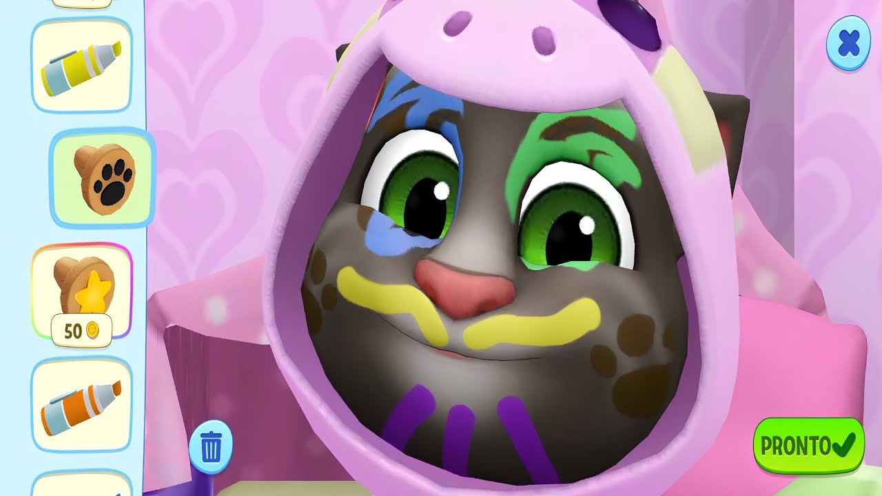 Pajama Party in My Talking Tom Friends Lunar New Year update Gameplay Android ios 