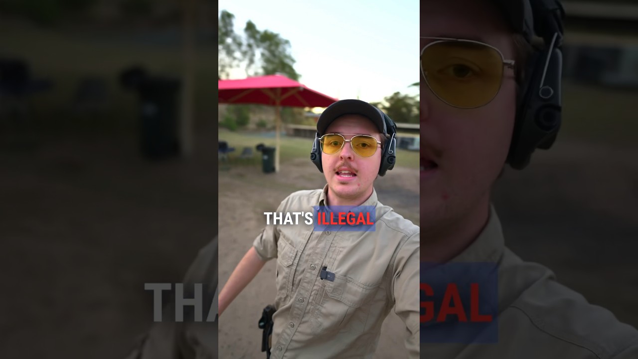 Оружие в Австралии? #reels #pistol #handguns #gun #laws #australia #brisbane #queensland #fyp