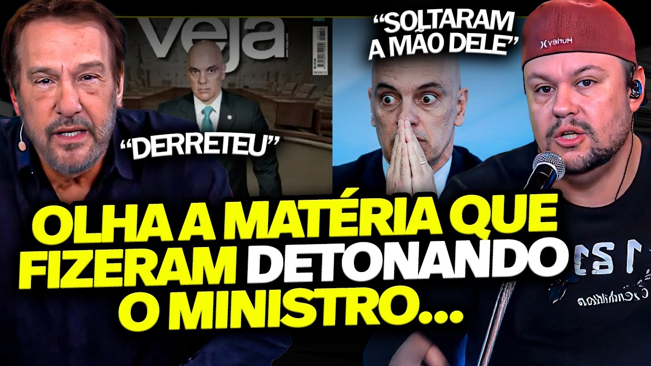 URGENTE! ALEXANDRE DE MORAES &Eacute; ABANDONADO PELA IMPRENSA E P&Acirc;NICO REVELA O MOTIVO