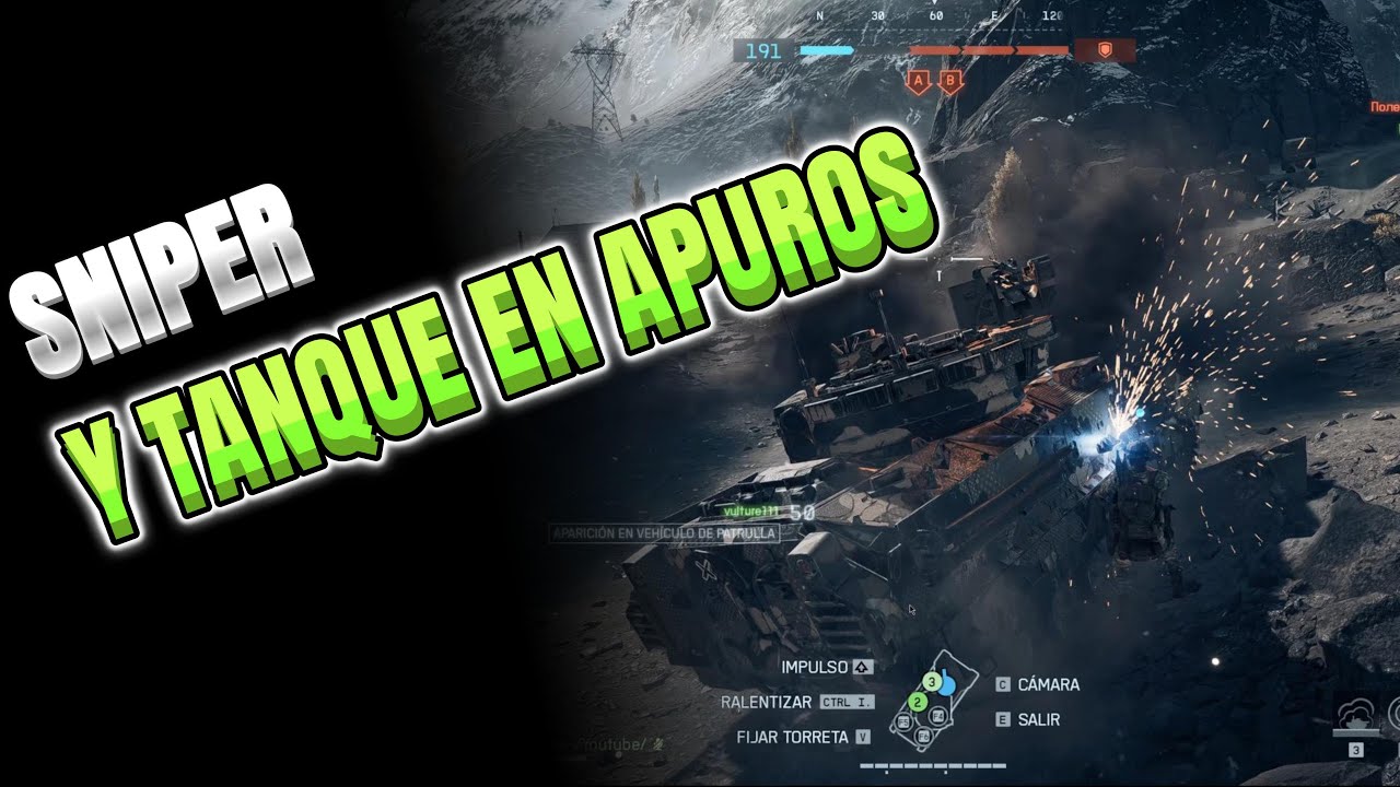 #battlefield6 DOBLE PARTIDA, YA QUE LA PRIMERA FUE MUY CORTA. SNIPER Y MÉDICO + TANQUE EN PELIGRO.