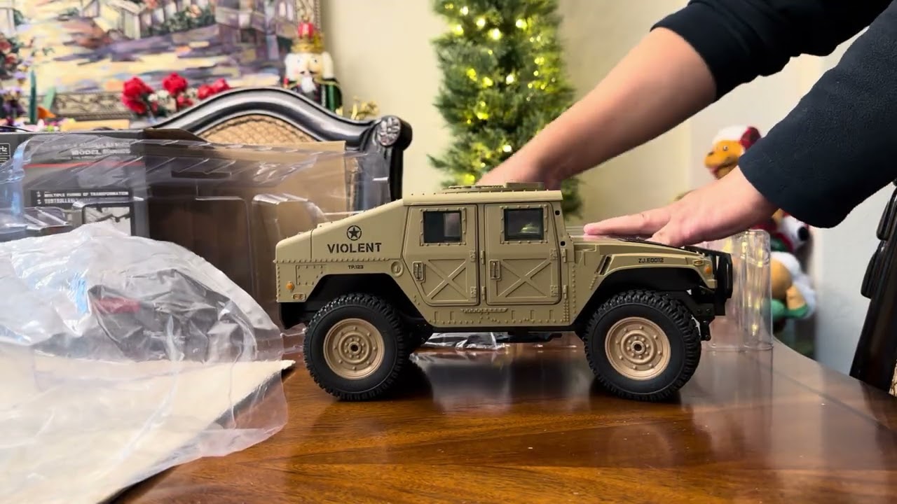 Unboxing 4x4 Hummer style RC from TEMU